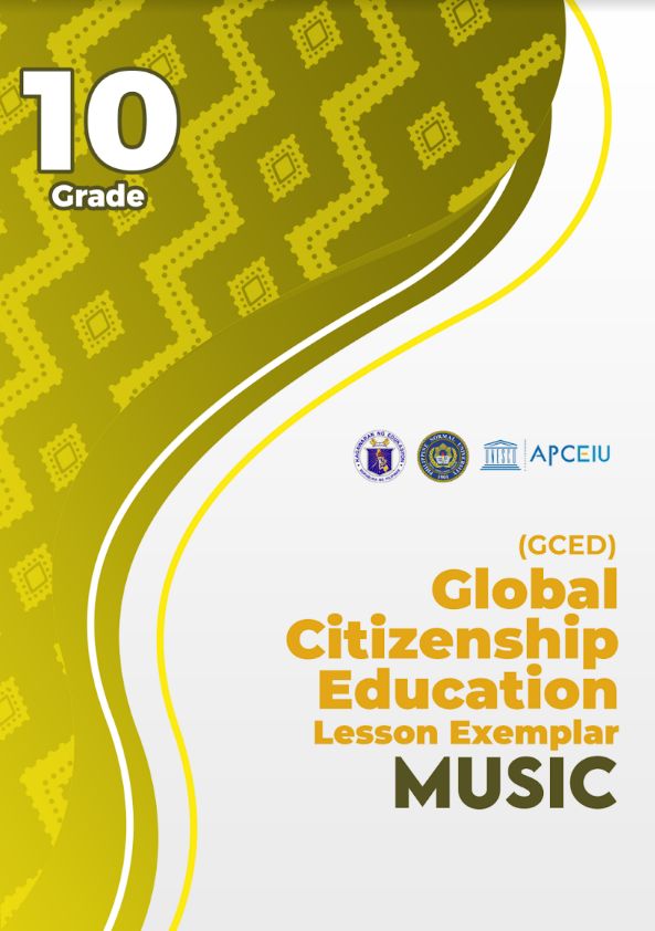 Cover [GCED Lesson Exemplar] Music Grade 10