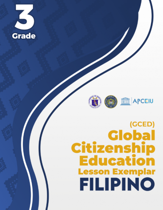 Cover Page for [GCED Lesson Exemplar] Philipino Grade 3