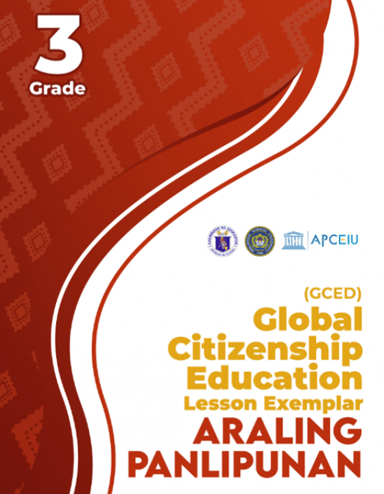 Cover Page for [GCED Lesson Exemplar] Araling Panlipunan Grade 3
