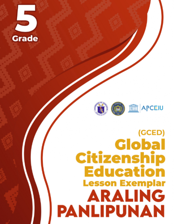 Cover Page for [GCED Lesson Exemplar] Araling Panlipunan Grade 5
