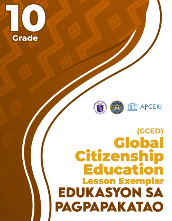 Cover Page for [GCED Lesson Exemplar] Edukasyon sa Pagpapakatao Grade 10