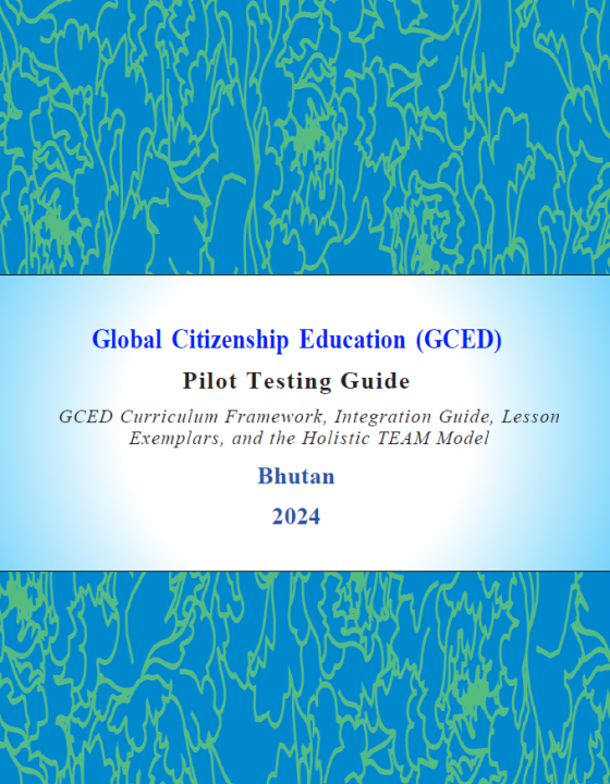 Bhutan_GCED Pilot Testing Guide