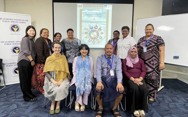 CDI Fiji_kick-off meeting & capacity-building workshop on GCED